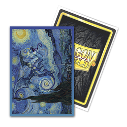 Dragon Shield: Standard 100ct Brushed Art Sleeves - Starry Night