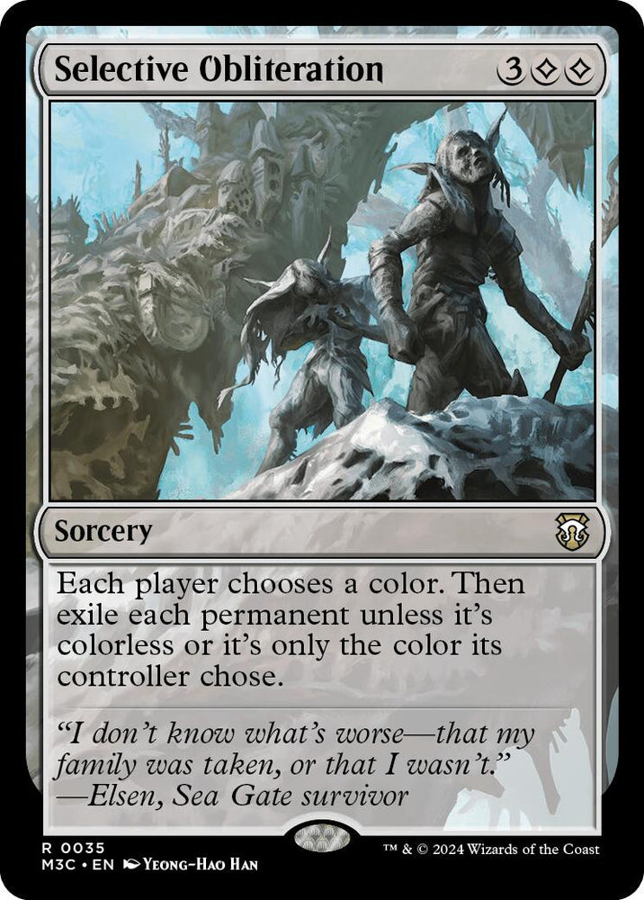 Selective Obliteration [Modern Horizons 3 Commander]