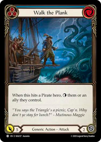 Walk the Plank (Blue) [SEA237] (High Seas)