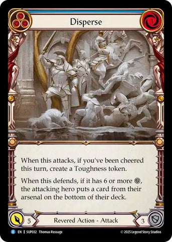 Disperse [SUP032] (Super Slam)  Rainbow Foil