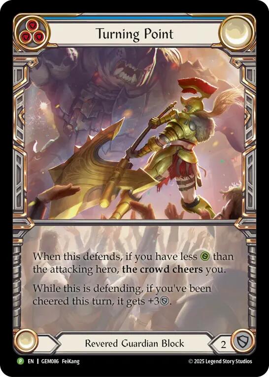 Turning Point [GEM086] (GEM Pack 3)  Rainbow Foil