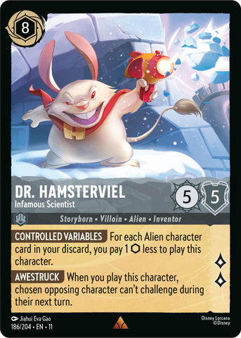Dr. Hamsterviel - Infamous Scientist (186/204) [Winterspell]
