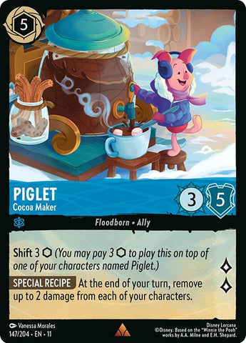 Piglet - Cocoa Maker (147/204) [Winterspell]