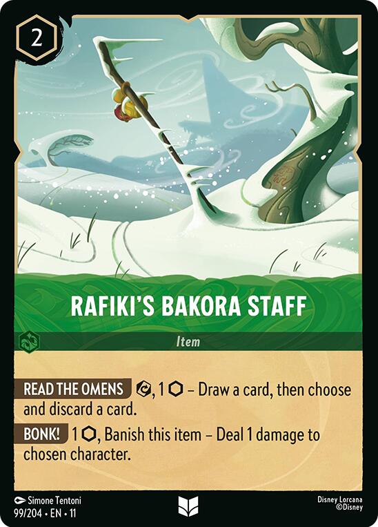 Rafiki's Bakora Staff (99/204) [Winterspell]