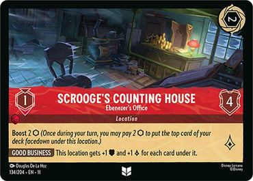 Scrooge's Counting House - Ebenezer's Office (134/204) [Winterspell]