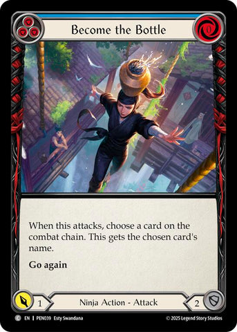 Become The Bottle (Blue) (Regular) [PEN039] (Compendium of Rathe)