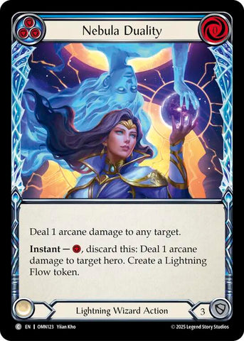 Nebula Duality (Blue) [OMN123] (Omens of the Third Age)