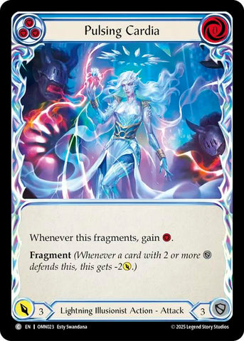 Pulsing Cardia (Blue) [OMN023] (Omens of the Third Age)