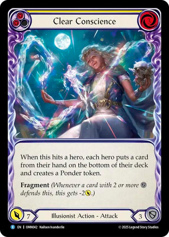 Clear Conscience (Yellow) [OMN042] (Omens of the Third Age)