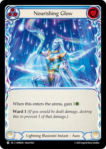 Nourishing Glow (Blue) [OMN038] (Omens of the Third Age)