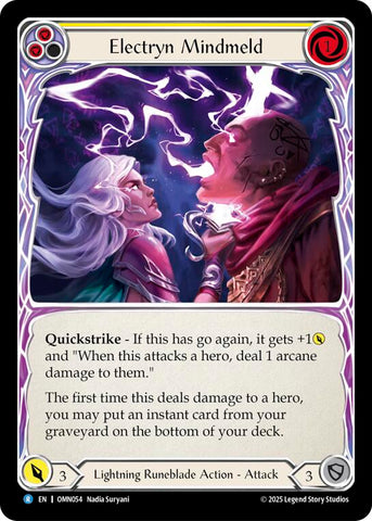 Electryn Mindmeld (Yellow) [OMN054] (Omens of the Third Age)
