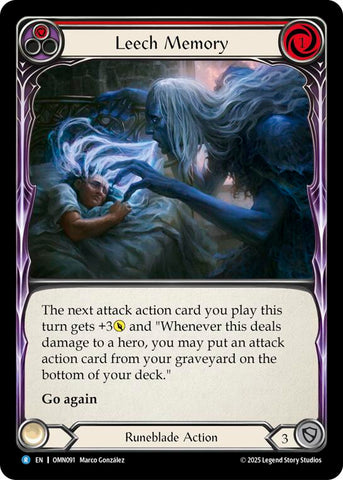 Leech Memory (Red) [OMN091] (Omens of the Third Age)