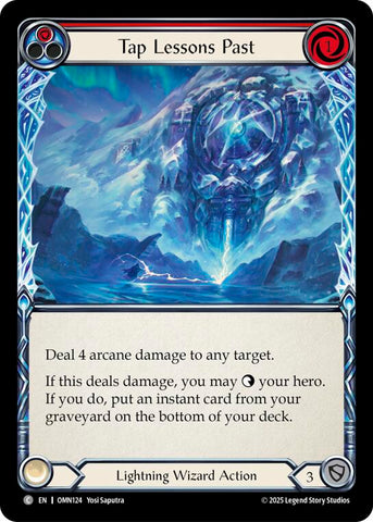 Tap Lessons Past (Red) [OMN124] (Omens of the Third Age)