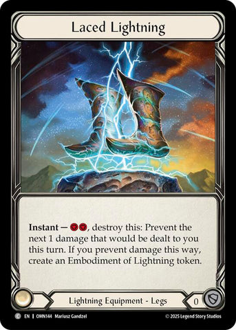 Laced Lightning [OMN144] (Omens of the Third Age)