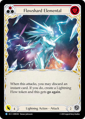 Flowshard Elemental (Red) [OMN149] (Omens of the Third Age)