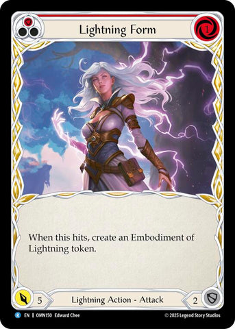 Lightning Form (Red) [OMN150] (Omens of the Third Age)