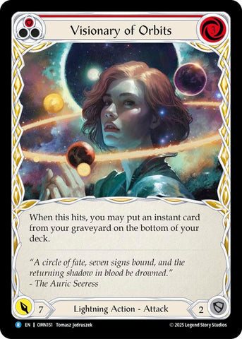 Visionary Of Orbits (Red) [OMN151] (Omens of the Third Age)