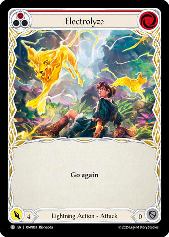 Electrolyze (Red) [OMN163] (Omens of the Third Age)