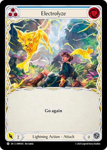 Electrolyze (Blue) [OMN165] (Omens of the Third Age)