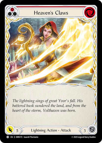 Heavens Claws (Red) [OMN172] (Omens of the Third Age)