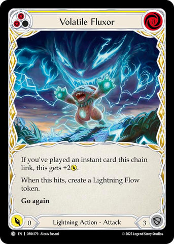 Volatile Fluxor (Yellow) [OMN179] (Omens of the Third Age)