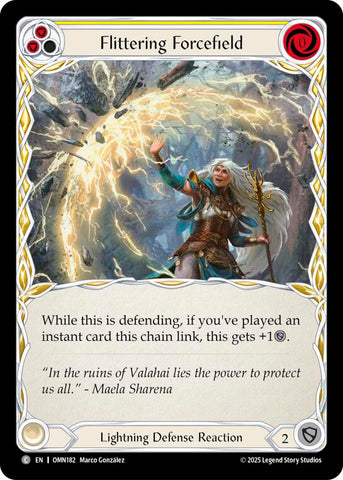 Flittering Forcefield (Yellow) [OMN182] (Omens of the Third Age)