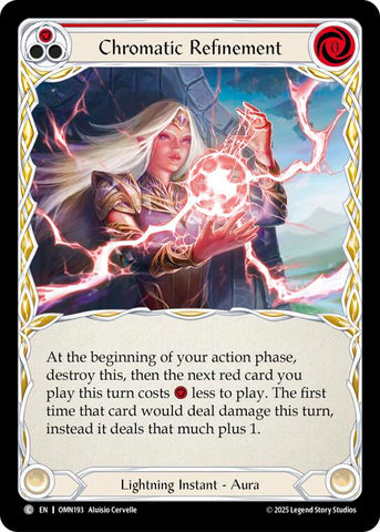 Chromatic Refinement (Red) [OMN193] (Omens of the Third Age)