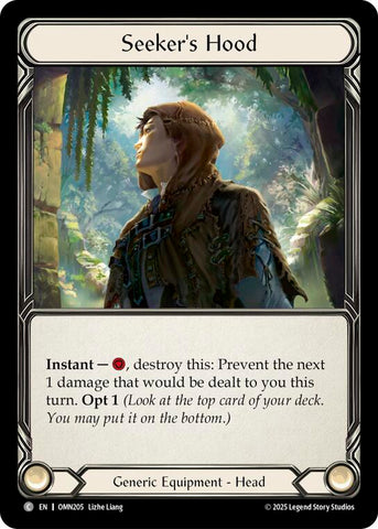 Seekers Hood [OMN205] (Omens of the Third Age)