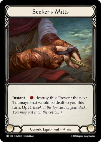 Seekers Mitts [OMN207] (Omens of the Third Age)