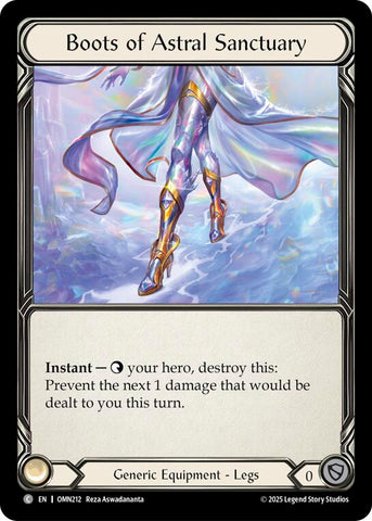 Boots Of Astral Sanctuary [OMN212] (Omens of the Third Age)