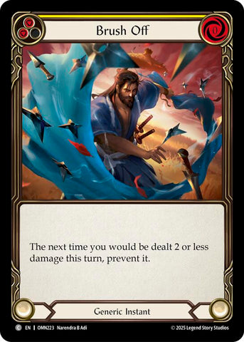 Brush Off (Yellow) [OMN223] (Omens of the Third Age)