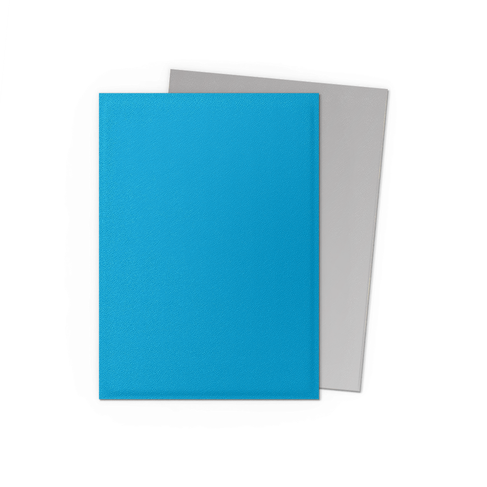 Dragon Shield: Standard 100ct Sleeves - Sky Blue & Silver (Dual Matte)