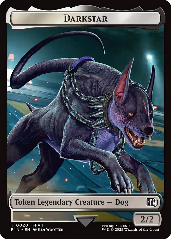 Angelo // Darkstar Double-Sided Token [FINAL FANTASY Tokens]