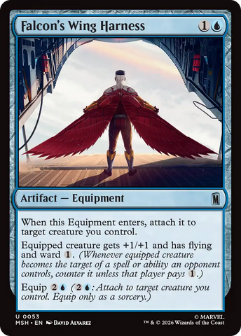 Falcon's Wing Harness [Marvel Super Heroes]