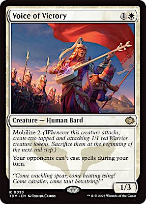 Voice of Victory [Tarkir: Dragonstorm]